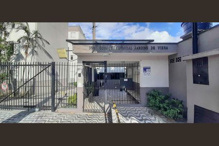 Apartamento para alugar com 41m², 2 quartos e 1 vagaFachada e portaria