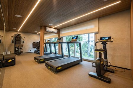 Studio à venda com 26m², 1 quarto e sem vagaAcademia