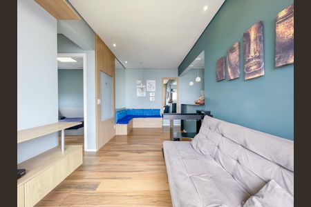 Sala de apartamento para alugar com 2 quartos, 50m² em Jaguaribe, Osasco