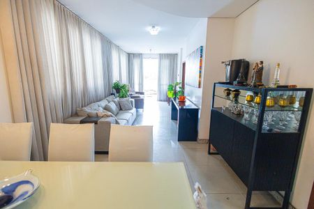sala de apartamento à venda com 4 quartos, 193m² em São José, Belo Horizonte