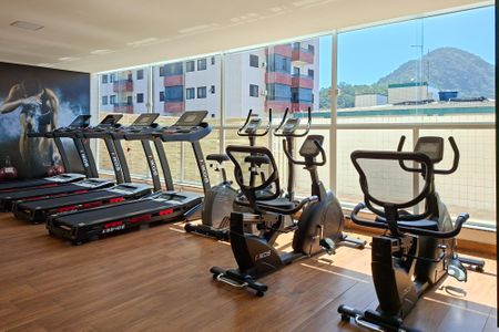 Apartamento para alugar com 60m², 2 quartos e 1 vaga Apartamento para alugar com 60m², 2 quartos e 1 vagaAcademia