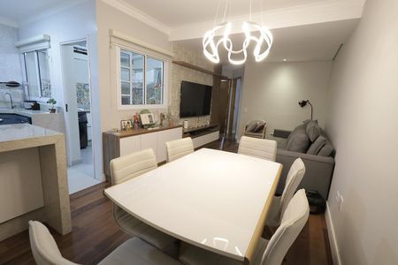 Sala de apartamento à venda com 2 quartos, 60m² em Vila Camilópolis, Santo André