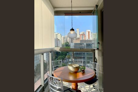 Apartamento para alugar com 44m², 1 quarto e 1 vagaVaranda