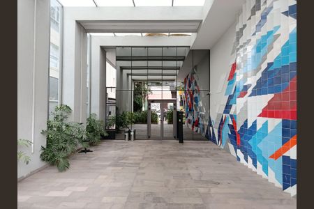 Apartamento para alugar com 44m², 1 quarto e 1 vagaEntrada do condomínio