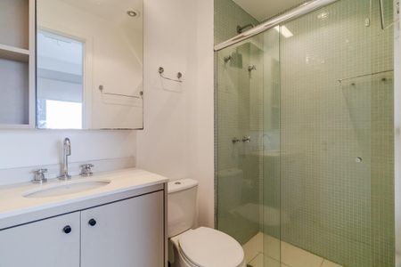 Apartamento para alugar com 86m², 1 quarto e 2 vagasBanheiro da Suíte