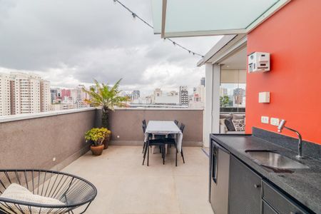 Apartamento para alugar com 86m², 1 quarto e 2 vagasCobertura