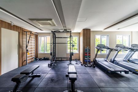 Apartamento para alugar com 86m², 1 quarto e 2 vagasÁrea comum - Academia