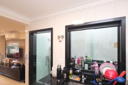 Cozinha de casa de condomínio à venda com 2 quartos, 65m² em Vila Gustavo, São Paulo