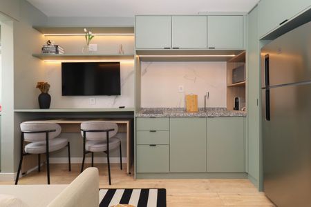 Studio de kitnet/studio para alugar com 1 quarto, 30m² em Pinheiros, São Paulo