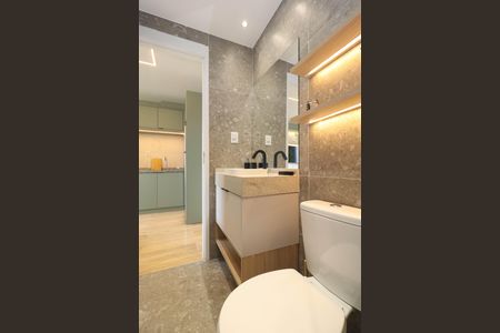 Studio para alugar com 30m², 1 quarto e sem vagaBanheiro