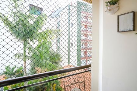 Apartamento à venda com 74m², 2 quartos e 2 vagasVaranda da sala