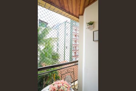 Varanda da sala de apartamento à venda com 2 quartos, 74m² em Santa Paula, São Caetano do Sul