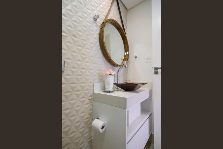 Apartamento à venda com 74m², 2 quartos e 2 vagasBanheiro social