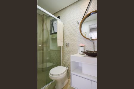 Apartamento à venda com 74m², 2 quartos e 2 vagasBanheiro social