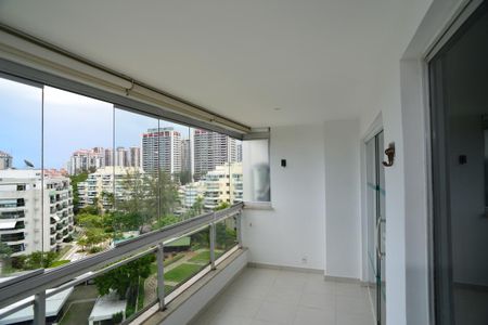 Varanda de apartamento para alugar com 1 quarto, 70m² em Barra da Tijuca, Rio de Janeiro