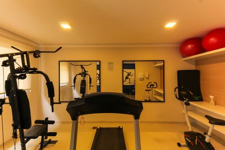 Apartamento para alugar com 27m², 1 quarto e sem vaga Apartamento para alugar com 27m², 1 quarto e sem vagaÁrea comum - Academia