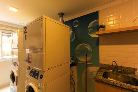 Apartamento para alugar com 27m², 1 quarto e sem vaga Apartamento para alugar com 27m², 1 quarto e sem vagaLavanderia