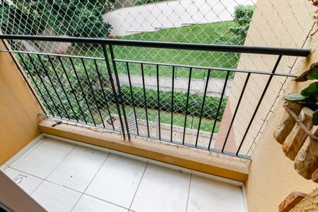 Varanda da Sala de apartamento para alugar com 2 quartos, 55m² em Vila Suzana, São Paulo