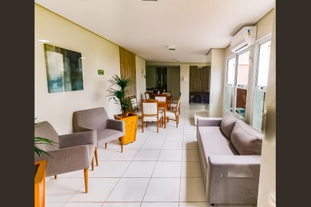 Apartamento para alugar com 55m², 2 quartos e 1 vagaÁrea comum - Salão de festas