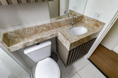 Apartamento para alugar com 55m², 2 quartos e 1 vagaBanheiro da Suíte