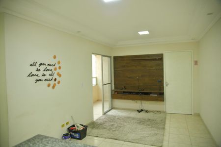 Sala  de apartamento à venda com 3 quartos, 69m² em Vila Labor, São Bernardo do Campo