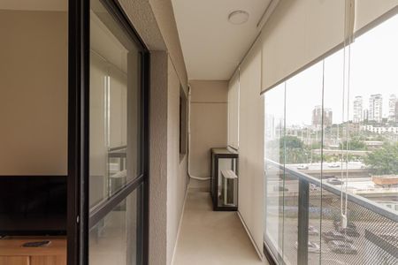 Sacada de kitnet/studio para alugar com 1 quarto, 31m² em Vila Olímpia, São Paulo