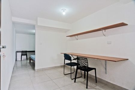 Sala de kitnet/studio para alugar com 1 quarto, 35m² em Vila Indiana, São Paulo