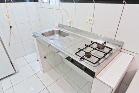 Cozinha de kitnet/studio para alugar com 1 quarto, 35m² em Vila Indiana, São Paulo