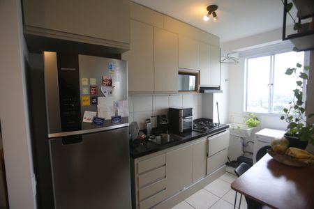 Cozinha de apartamento para alugar com 2 quartos, 48m² em Buritis, Belo Horizonte