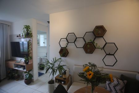 Sala de apartamento para alugar com 2 quartos, 48m² em Buritis, Belo Horizonte