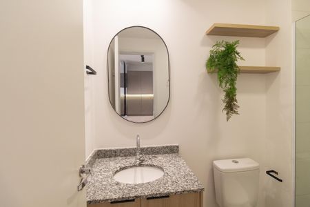 Studio para alugar com 29m², 1 quarto e sem vaga Studio para alugar com 29m², 1 quarto e sem vagaStudio - Banheiro