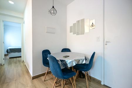 Sala de Jantar de apartamento à venda com 2 quartos, 35m² em Paraíso do Morumbi, São Paulo