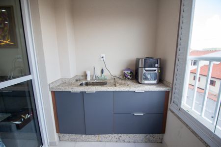 Varanda da Sala  de apartamento para alugar com 2 quartos, 62m² em Jardim Saira, Sorocaba
