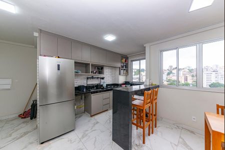 Cozinha de apartamento para alugar com 2 quartos, 55m² em Salgado Filho, Belo Horizonte