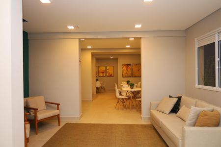 Apartamento para alugar com 33m², 2 quartos e sem vagaÁrea comum - Salão de festas