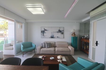 Sala de apartamento para alugar com 2 quartos, 82m² em Parque Enseada, Guarujá
