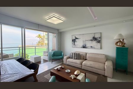 Sala de apartamento para alugar com 2 quartos, 82m² em Parque Enseada, Guarujá