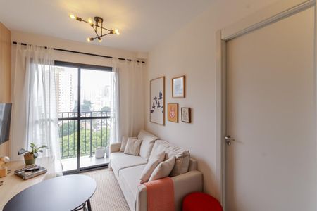Studio à venda com 27m², 1 quarto e sem vagaSala
