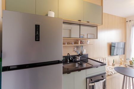 Cozinha de kitnet/studio à venda com 1 quarto, 27m² em Vila Olímpia, São Paulo