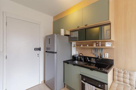 Cozinha de kitnet/studio à venda com 1 quarto, 27m² em Vila Olímpia, São Paulo