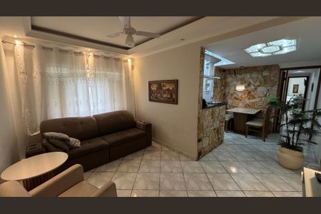 Sala - Sala de Jantar  de apartamento para alugar com 3 quartos, 78m² em Jardim, Santo André