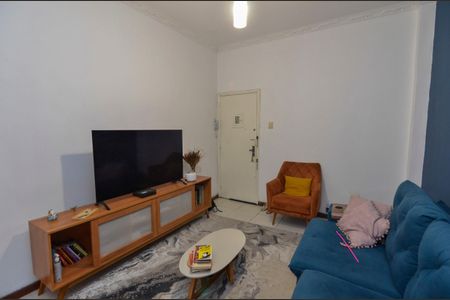 Sala de apartamento à venda com 2 quartos, 64m² em Tijuca, Rio de Janeiro