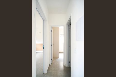 Apartamento para alugar com 44m², 2 quartos e sem vagaCorredor dos quartos