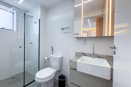 Apartamento para alugar com 26m², 1 quarto e sem vaga Apartamento para alugar com 26m², 1 quarto e sem vagaBanheiro social