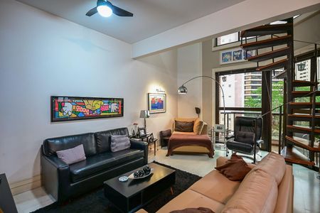 Sala de apartamento para alugar com 1 quarto, 72m² em Jardim Ampliacao, São Paulo