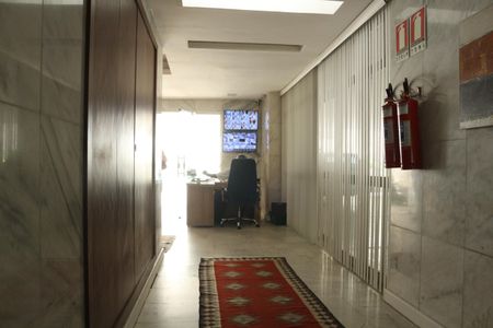Apartamento para alugar com 124m², 3 quartos e 1 vagaFachada e portaria