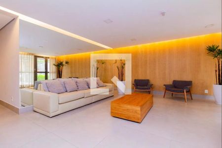 Apartamento à venda com 106m², 3 quartos e 2 vagasHall social