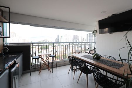 Sacada de apartamento à venda com 3 quartos, 106m² em Tatuapé, São Paulo