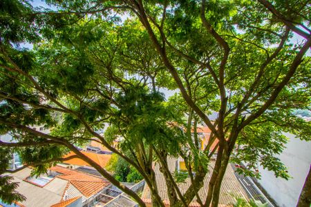Vista da sala de apartamento à venda com 3 quartos, 121m² em Vila Scarpelli, Santo André