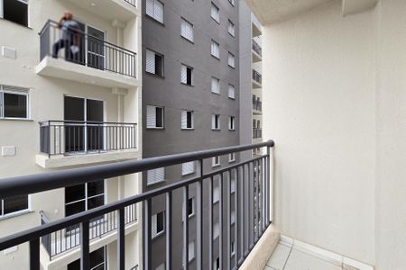 Sacada de apartamento para alugar com 2 quartos, 51m² em Jardim Campestre, São Bernardo do Campo